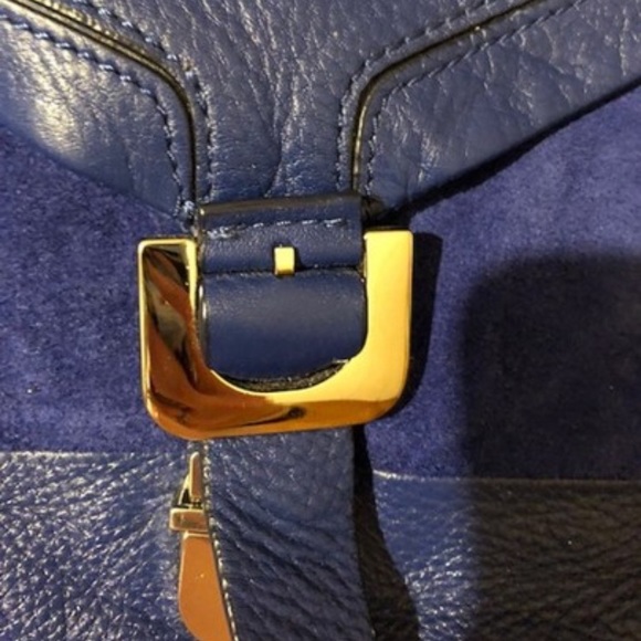 Diane von Furstenberg Blue Messenger Bag - Picture 7 of 15